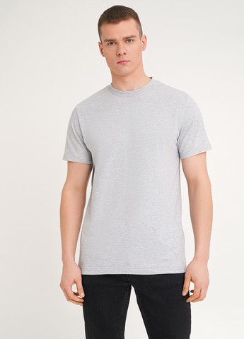 Сіра футболка чоловіча базова KASTA design