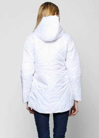 Белая демисезонная куртка Ravol