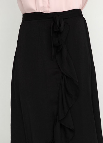 Черная кэжуал однотонная юбка Francesca's макси