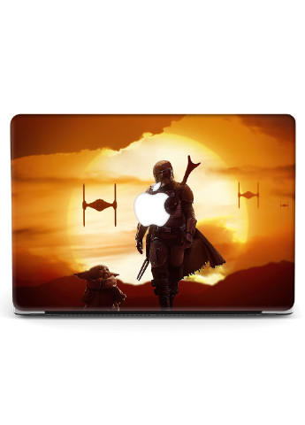 Чехол пластиковый для Apple MacBook Air 13 A1466/A1369 Бейби Йода Мандалорец (Baby Yoda Mandalorian) (6351-2289) MobiPrint (218988147)