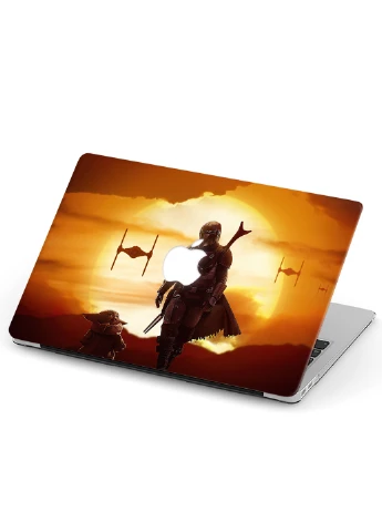 Чохол пластиковий для Apple MacBook Air 13 A1466/A1369 Бейбі Йода Мандалорец (Baby Yoda Mandalorian) (6351-2289) MobiPrint (218988147)