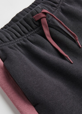 Темно-серые спортивные, кэжуал демисезонные джоггеры брюки H&M
