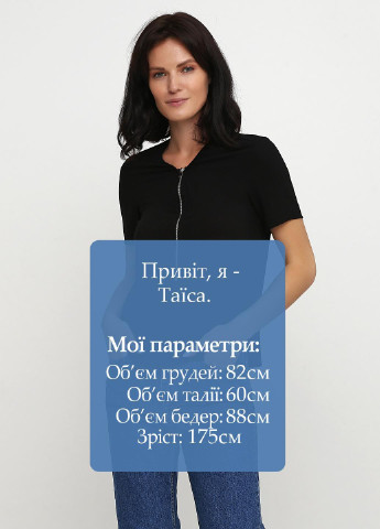 Чорна блуза Mango