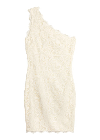 Белое деловое платье H&M