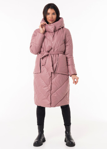 Розовая зимняя куртка Icon