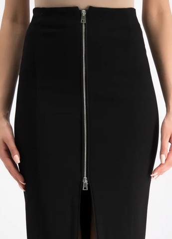 Черная кэжуал однотонная юбка Pinko карандаш