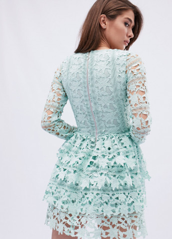 Бірюзова кежуал сукня Carica однотонна