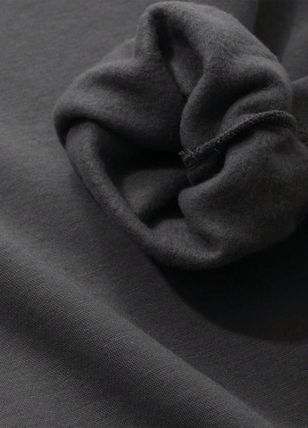 Сірий світшот SHEIN однотонний без декору (347152824)