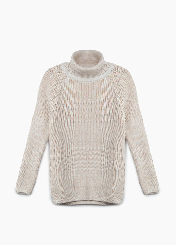 Світло-бежевий зимовий светр No Brand