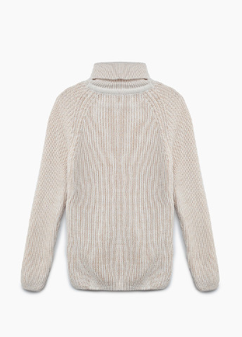 Світло-бежевий зимовий светр No Brand
