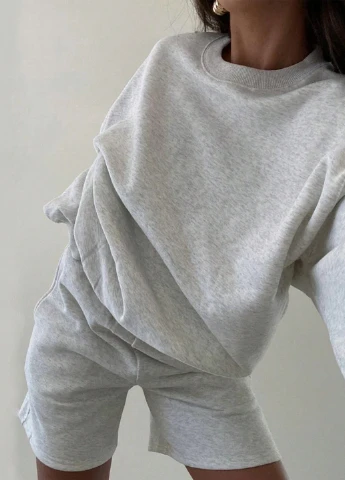 Костюм (свитшот, шорты) SHEIN (316752515)