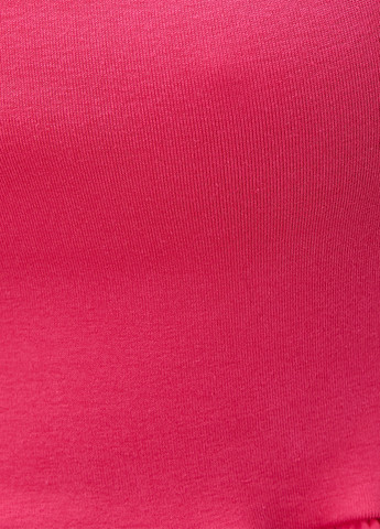 Фуксиновое (цвета Фуксия) кэжуал платье KOTON однотонное