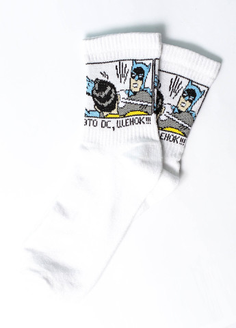 Шкарпетки Бетмен і Робін Rock'n'socks высокие (211258839)