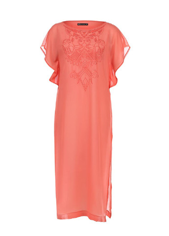Рожева кежуал платье SELA однотонна