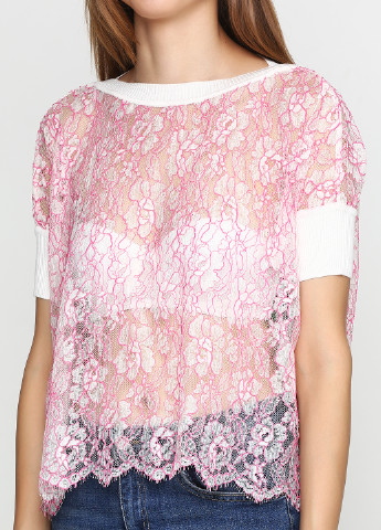 Светло-розовая летняя футболка Valentino