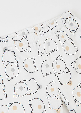 Біла зимня піжама (свішот, штани) Ляля