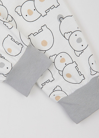 Біла зимня піжама (свішот, штани) Ляля