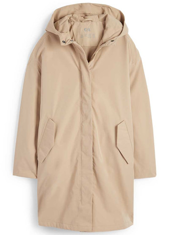 Бежева демісезонна куртка C&A