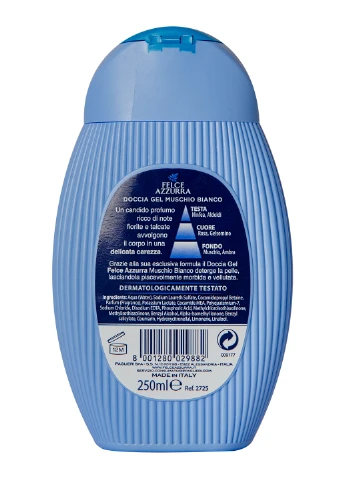 Гель для душа Muschio Bianco 250 мл Felce Azzurra (215233141)