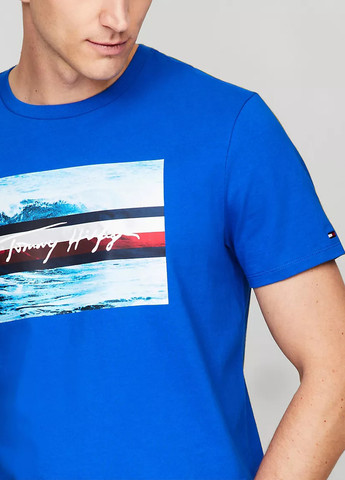 Синя футболка Tommy Hilfiger