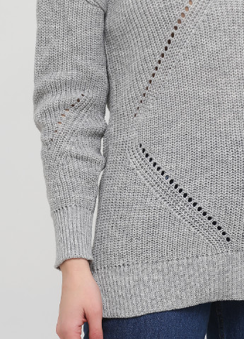 Сірий демісезонний пуловер пуловер Francesca's