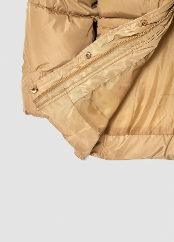 Світло-коричнева зимня куртка DeFacto