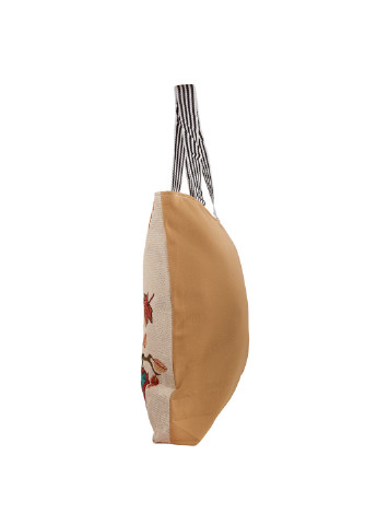 Жіноча пляжна тканинна сумка 44х36х10 см Valiria Fashion (210338401)