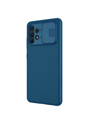 Карбоновая накладка Camshield (шторка на камеру) для Samsung Galaxy A32 4G Синий / Blue (is_00000048764_3) Nillkin (250500316)