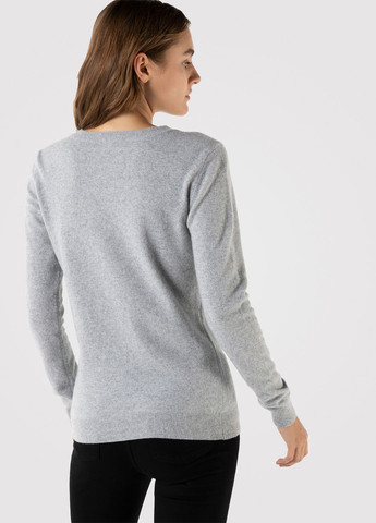 Серый демисезонный пуловер пуловер Lacoste