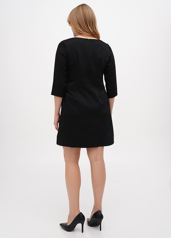 Чорна кежуал сукня а-силует Sassofono однотонна