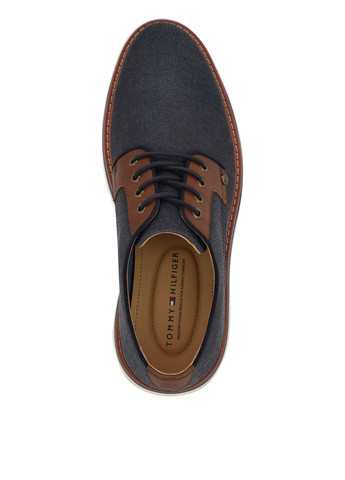 Темно-синие кэжуал туфли Tommy Hilfiger на шнурках