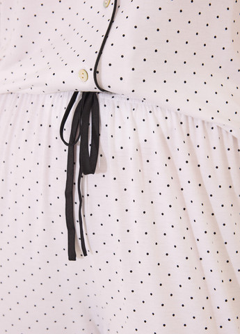 Біла всесезон піжама (сорочка, штани) сорочка + брюки Women'secret