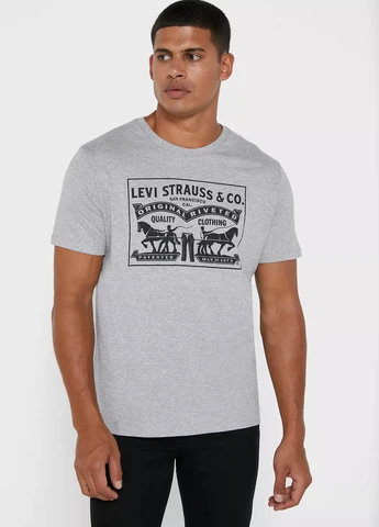 Сіра футболка Levi's