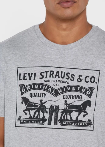 Сіра футболка Levi's