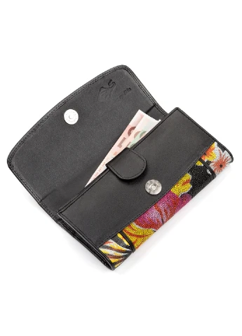 Жіночий шкіряний гаманець 19х10 см Stingray Leather (252130537)