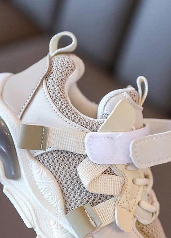 Бежевые демисезонные кроссовки SHEIN