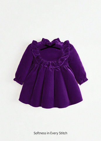 Фиолетовое платье SHEIN (330764471)