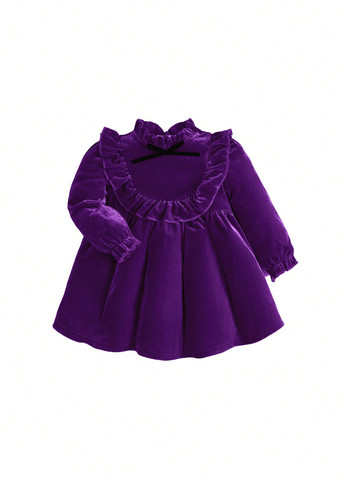 Фиолетовое платье SHEIN (330764471)