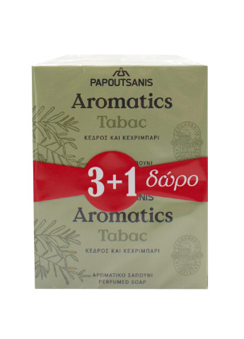 Мило тверде Табак 4*100 г Aromatics (253855763)