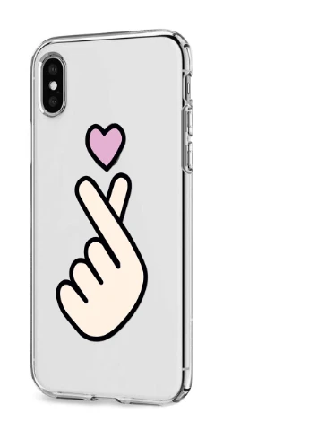 Чехол силиконовый Apple Iphone X БТС (BTS) (6129-1063) MobiPrint (219335979)