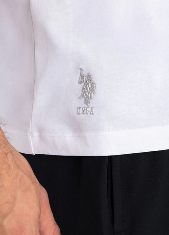 Біла футболка U.S. Polo Assn.