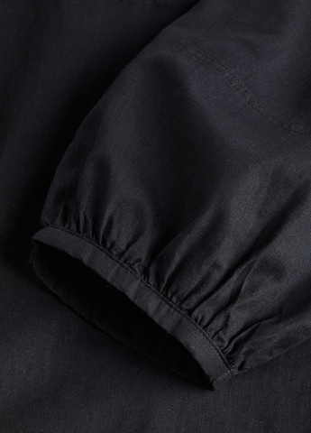 Чорна кежуал сукня H&M однотонна