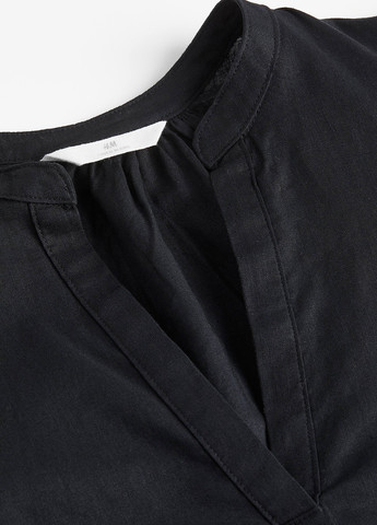 Чорна кежуал сукня H&M однотонна