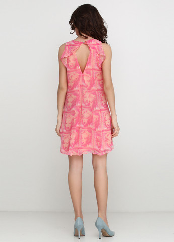 Розовое кэжуал платье Andy Warhol
