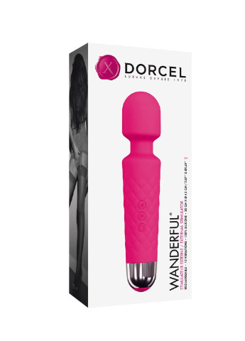 Мінівібромасажер Wand Wanderful Magenta потужний, водонепроникний Dorcel (254551176)