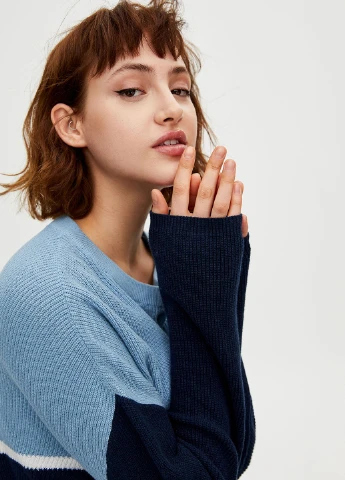 Комбінований демісезонний джемпер джемпер Pull & Bear