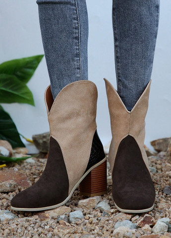 Осенние сапоги казаки SHEIN