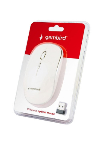 Мышка MUSW-4B-01-W White (MUSW-4B-01-W) Gembird (253547260)
