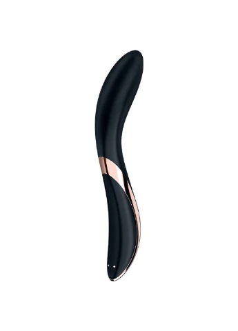 Вібратор із перловою стимуляцією точки G Rrrolling Explosion Black Satisfyer (254152097)