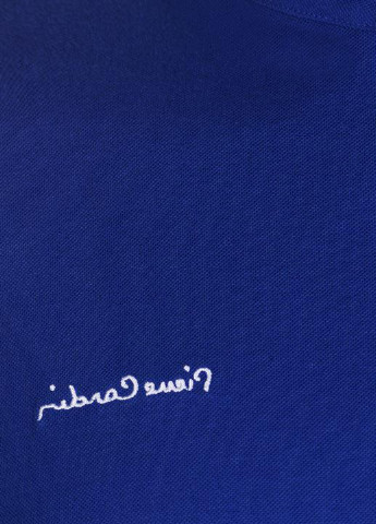Синяя футболка-поло для мужчин Pierre Cardin с надписью